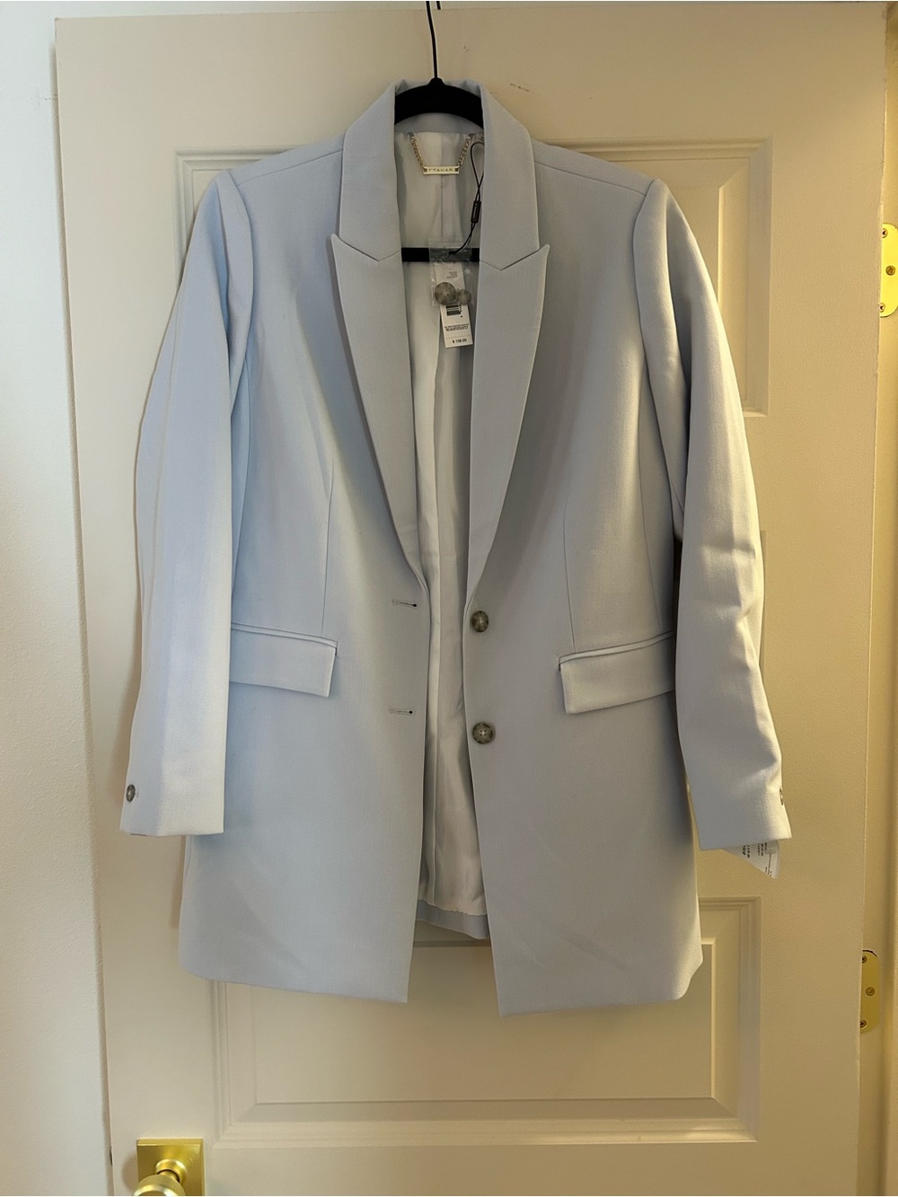 pale blue T. Tahari blazer 6